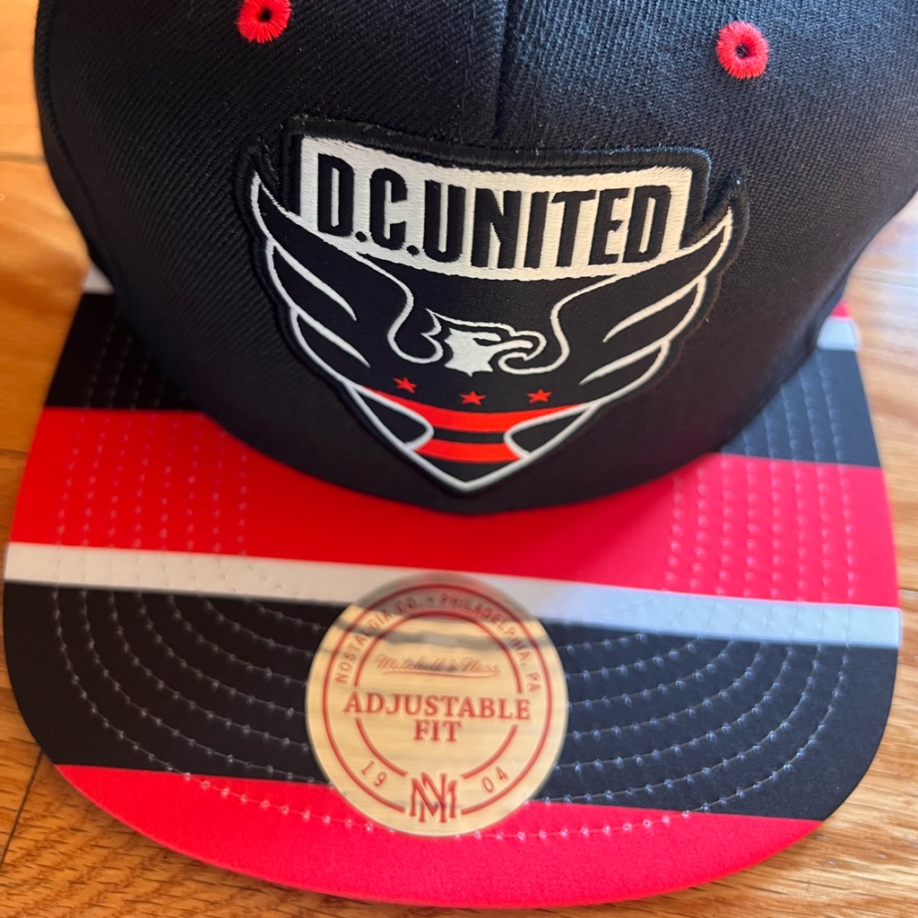 Dc United Mitchell And Ness Snapback Brand New